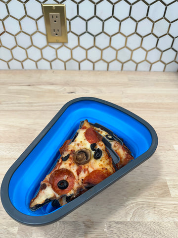 Pizza Pouch Hero Pizza Storage Container – Reusable Holder for Leftover Pizza Slices